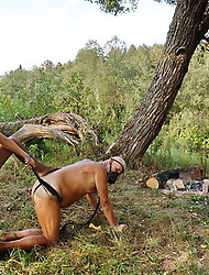 Experienced tarts were drilled unmercily