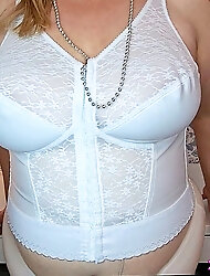 Erotic mamas are taking off their dress for a photoshoot